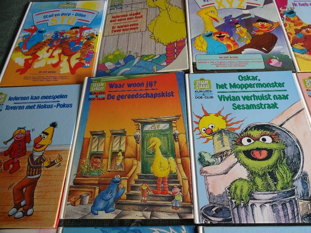 Sesamstraat kijk,lees, doe, club, Ophalen of Verzenden, Fictie algemeen