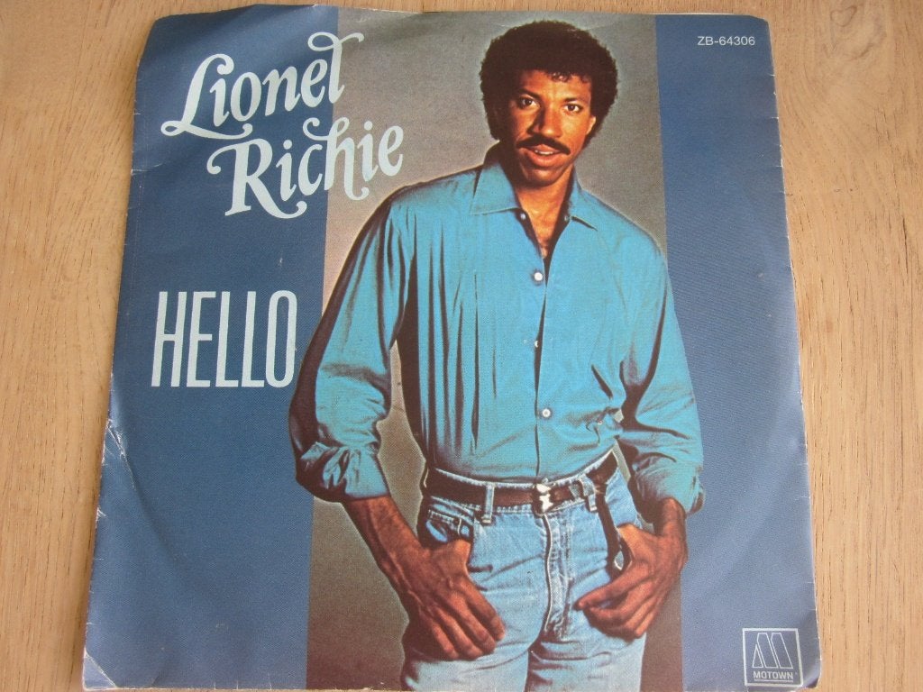Lionel Richie - Hello, Verzenden, 7 inch, Zo goed als nieuw, Beschermende buitenhoes