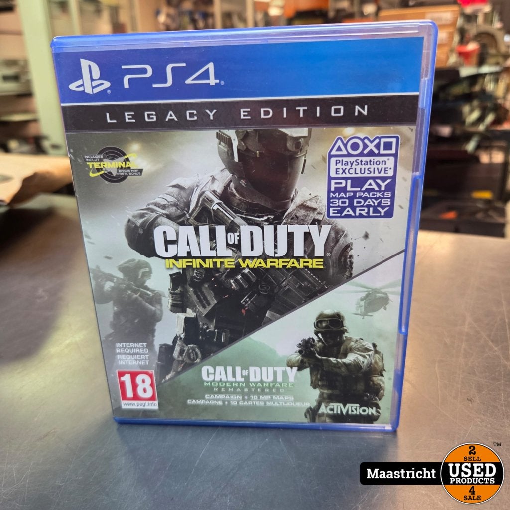 PS4 Game | Call of Duty Infinite Warfare, Spelcomputers en Games, Games | Sony PlayStation 4, Activision, Gebruikt, https://support.activision.com/contact-us