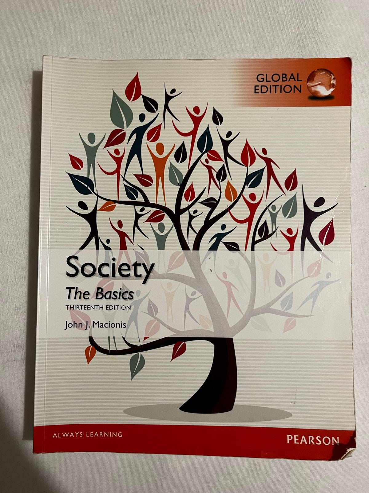 Society: The Basics - John J. Macionis (Global Edition), Boeken, Ophalen of Verzenden, Gamma, Zo goed als nieuw, HBO