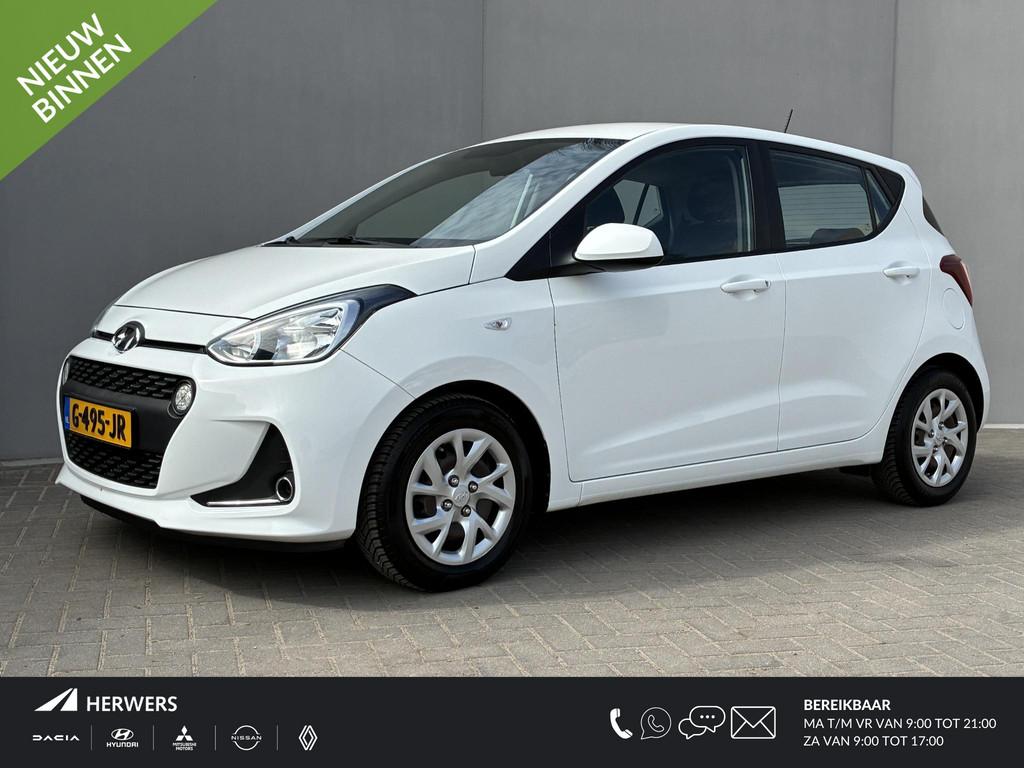 Hyundai i10 1.0i Comfort / Volledig onderhouden / Navigatie, Auto's, Hyundai, Stof, Gebruikt, 4 stoelen, Bluetooth