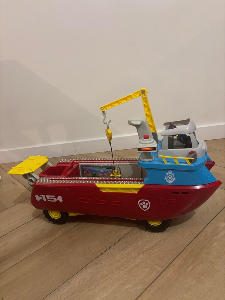 Paw Patrol Sea Patroller Schip, Ophalen, Zo goed als nieuw