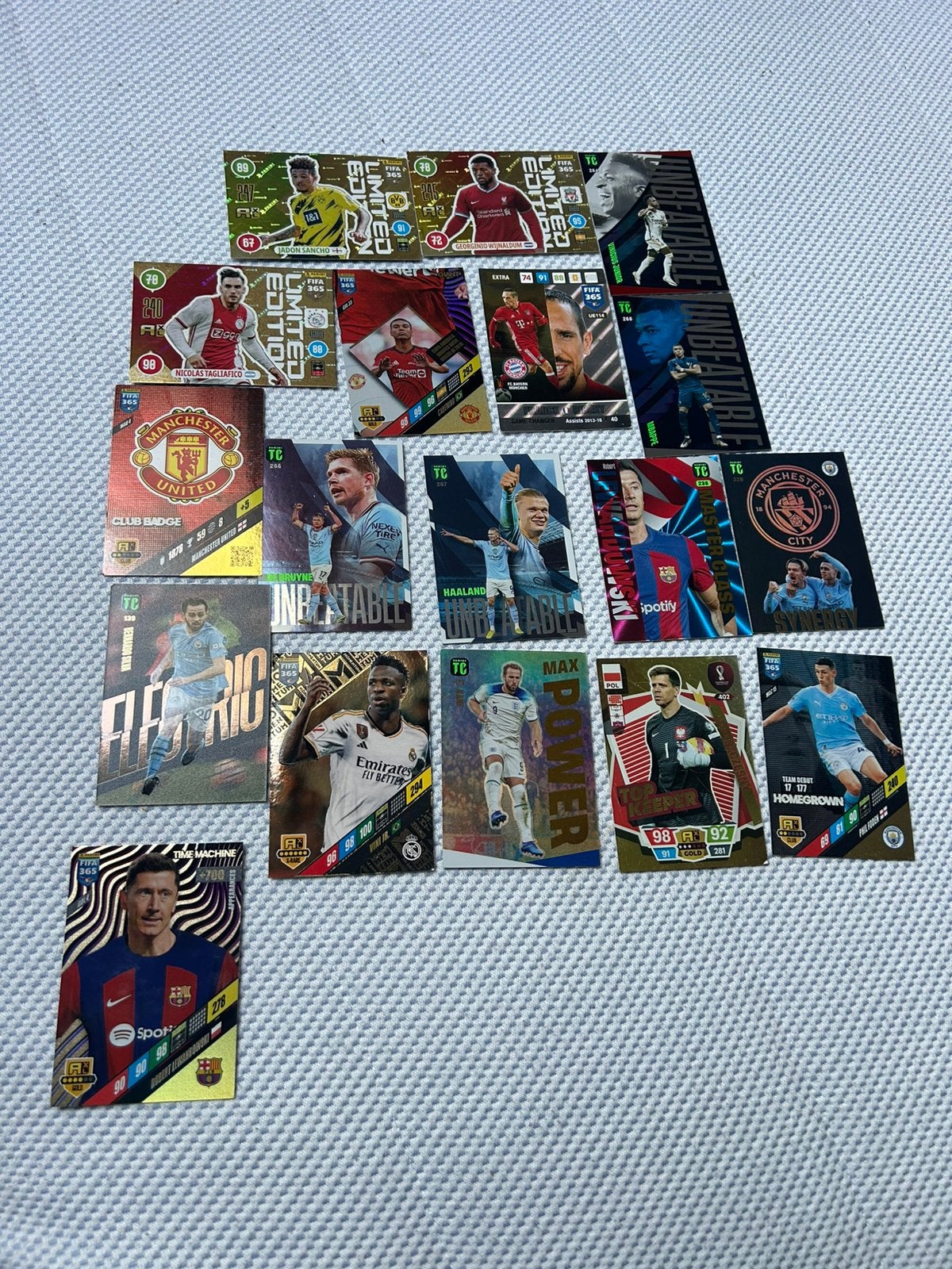 Voetbal kaarten, Ophalen of Verzenden, Zo goed als nieuw, Buitenlandse clubs, Poster, Plaatje of Sticker