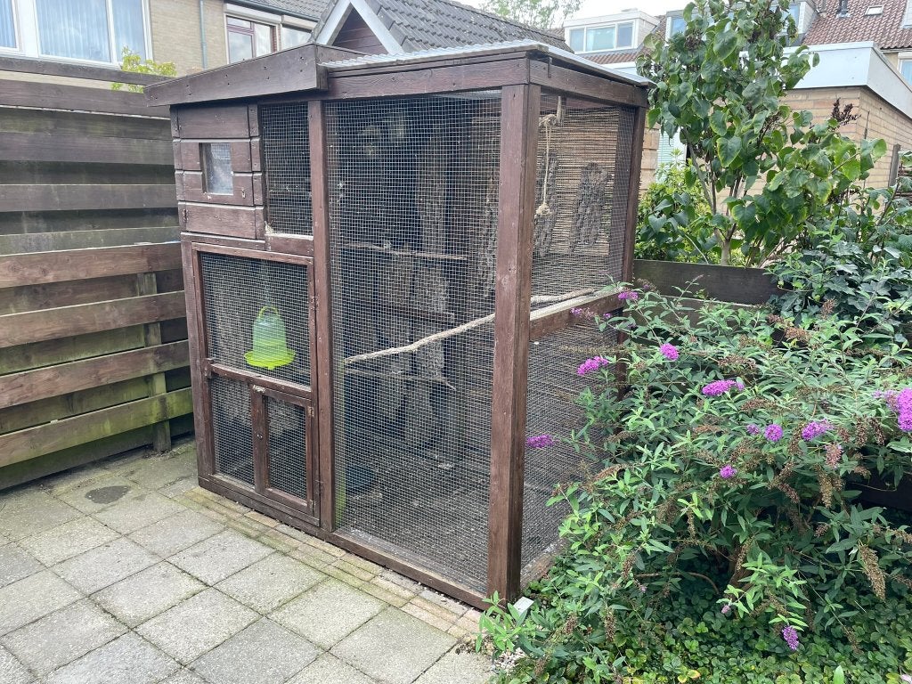 voliere, Dieren en Toebehoren, Ophalen, Gebruikt, Hout, Volière