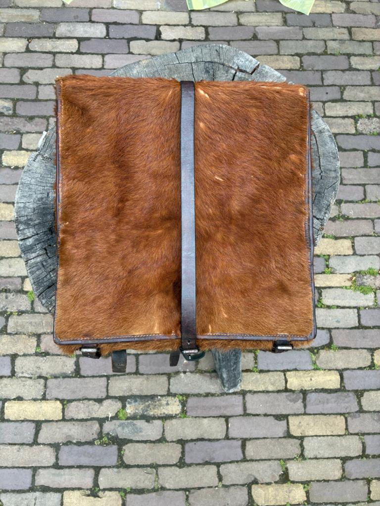 Zwitserse legerrugzak tornister haaraffe jaren 40, Ophalen of Verzenden, Landmacht, Nederland