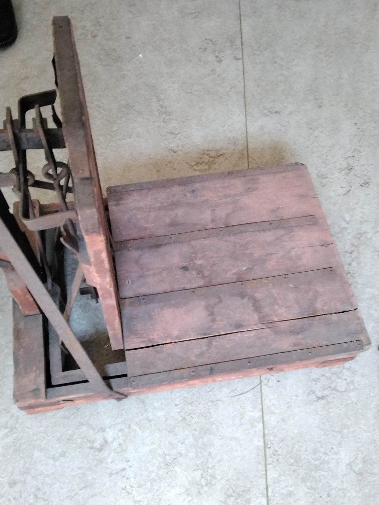 Oude Duitse baskuul / bascule., Antiek en Kunst, Ophalen