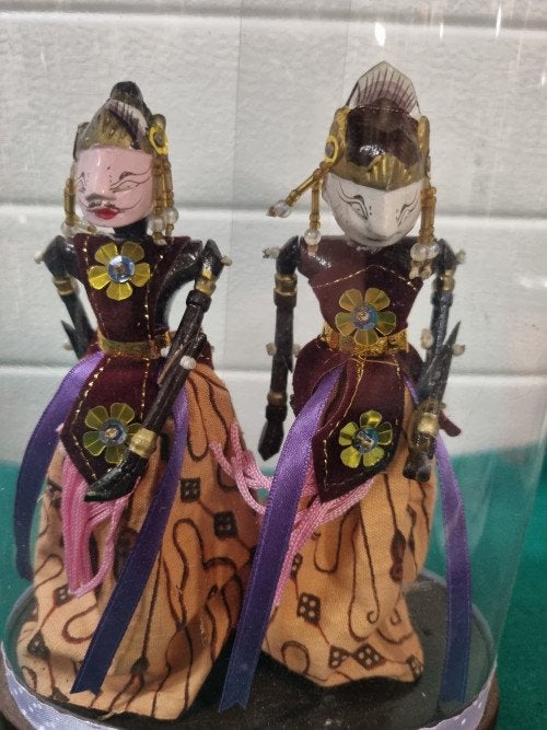 -	Kresna lasmining pupi poppen vintage, Ophalen of Verzenden, 'T Olde Gre-j, Info@toldegrej.nl, Endepoelstraat 20f Didam