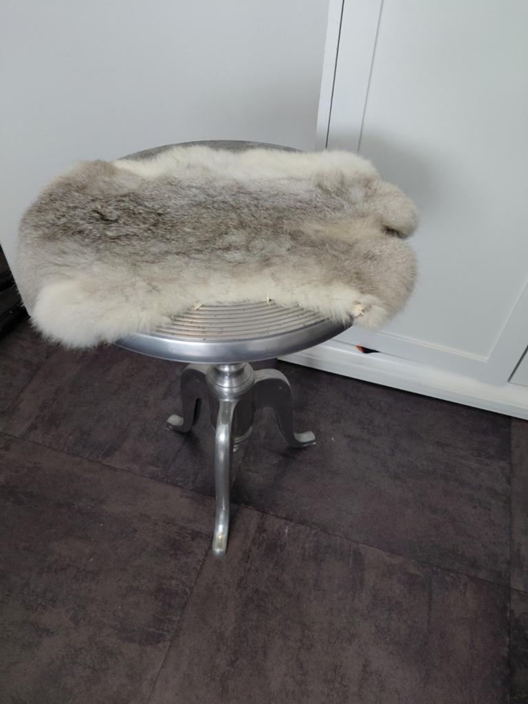 Zilveren bijzet tafel, Ophalen, Rond, Minder dan 50 cm