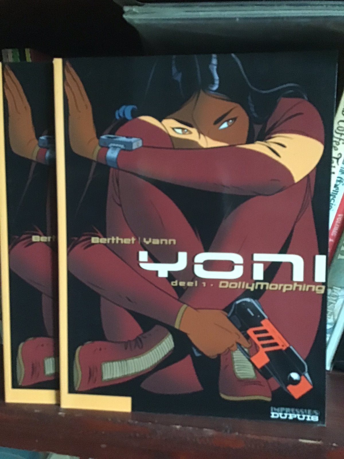 Yoni winkeliers uitgave. Extra paginas met schetsen Berthet, Boeken, Ophalen of Verzenden, Zo goed als nieuw