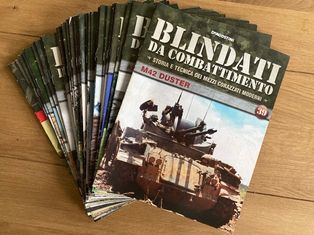 1:72 / 1/72 Diecast DeAgostini begeleidende boekjes, Ophalen of Verzenden, Zo goed als nieuw, Overige typen