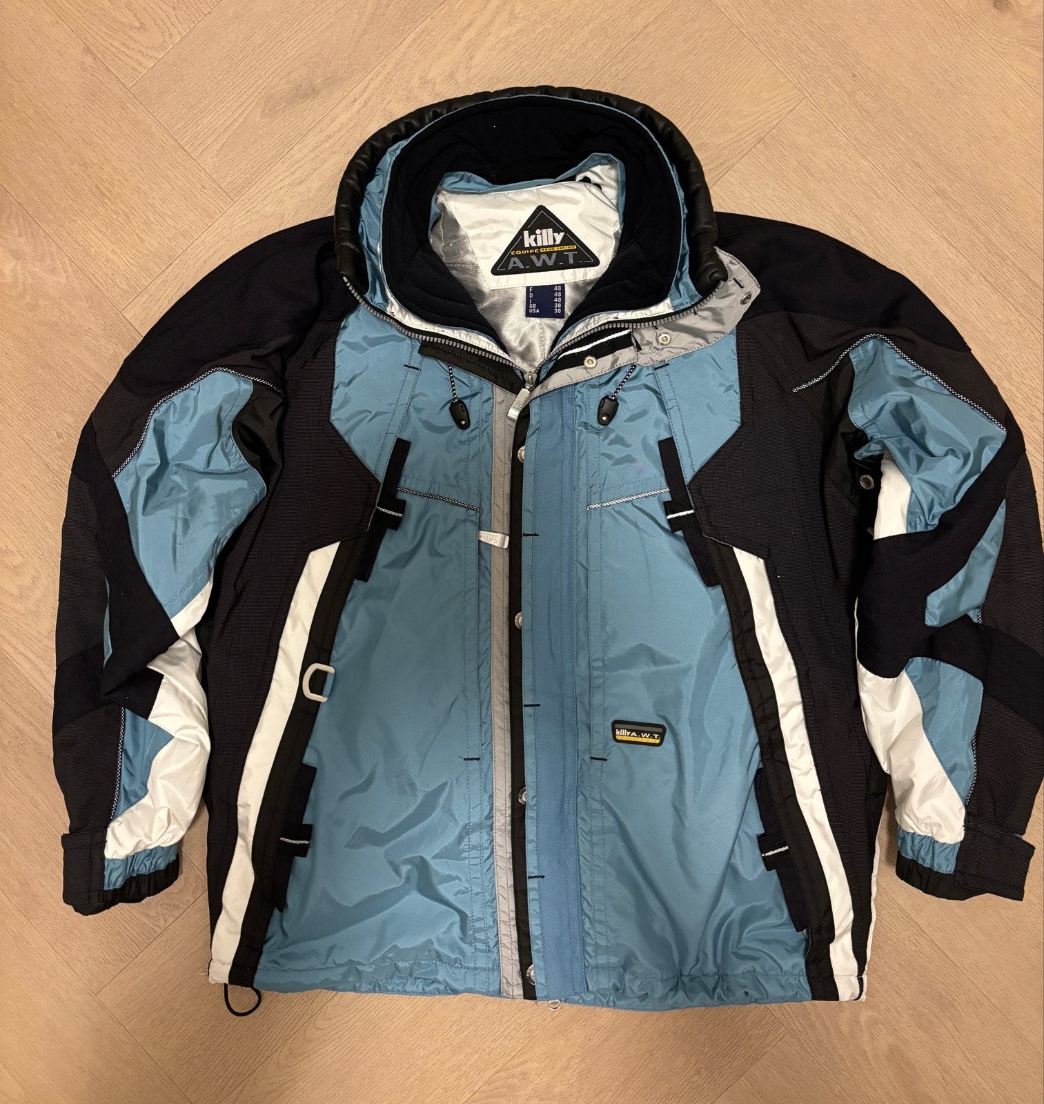 Killy A.W.T. Technische Ski-jas Maat 48 / valt als L, Ophalen of Verzenden, Gedragen, Maat 52/54 (L), Jack