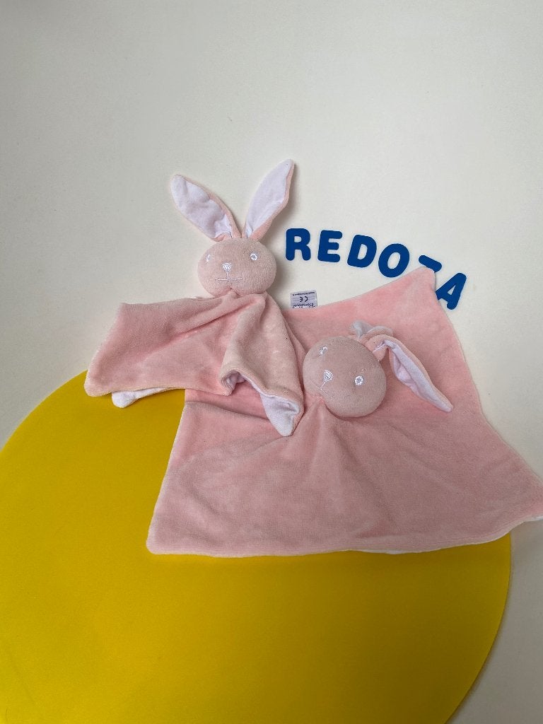 G056 bambino konijn konijntje licht roze, Ophalen of Verzenden, Zo goed als nieuw, Konijn