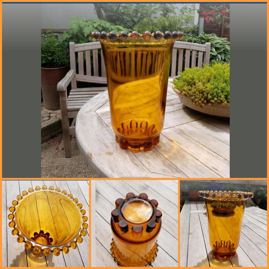 Grote Vaas. Vintage, Ophalen of Verzenden, Glas