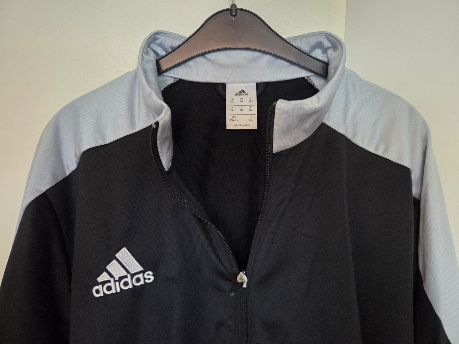 Adidas trainingspak maat XXL, Ophalen, Zo goed als nieuw, Overige maten, Zwart