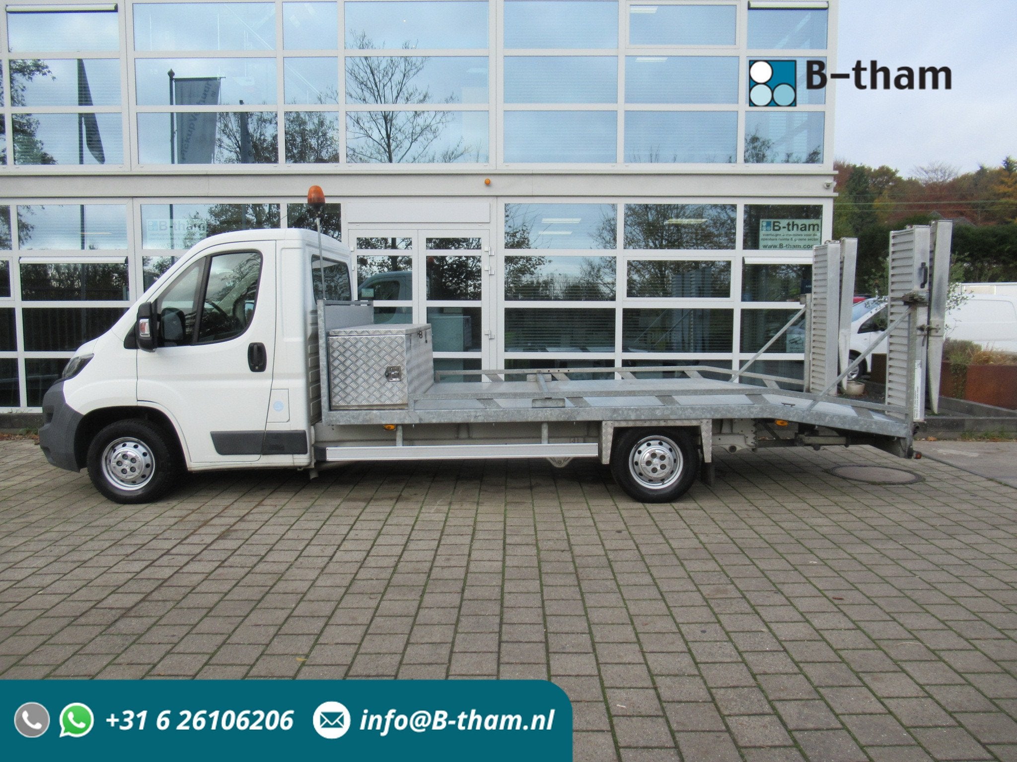 Peugeot Boxer 335 2.0 HDI 96KW L4 Oprijwagen Machinetranspor, 15 km/l, Gebruikt, Euro 6, 4 cilinders