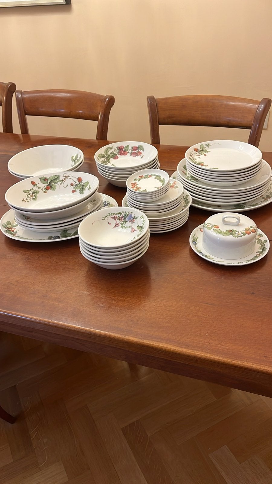 Zeer uitgebreid Marjolein Bastin servies, Ophalen, Overige merken, Landelijk/Boerenbont, Zo goed als nieuw
