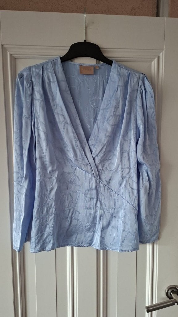 Josh V blauwe blouse/top M, Kleding | Dames, Maat 38/40 (M), Blauw, Ophalen of Verzenden, Zo goed als nieuw