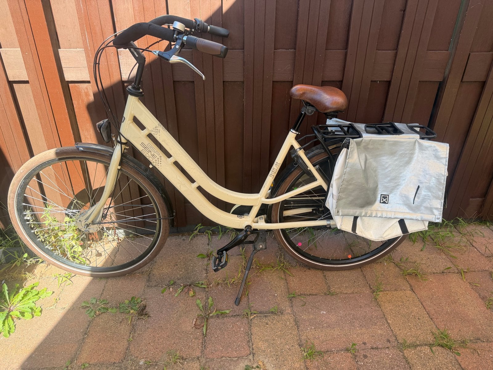 BSP Seine Damesfiets met Lage Instap en Fietstassen, Terugtraprem, 50 tot 53 cm, Ophalen, Overige merken