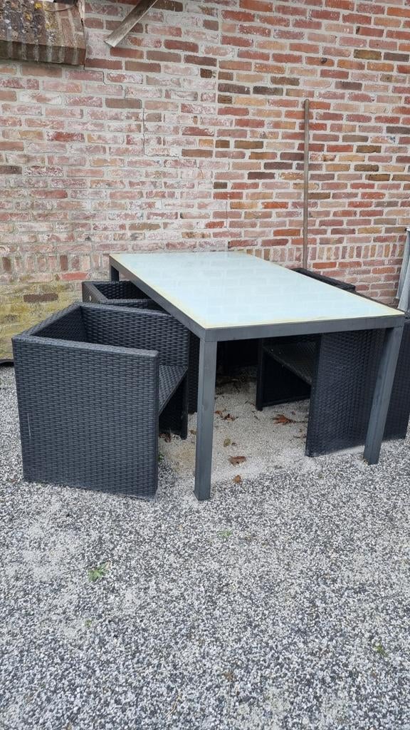 Tuinset, Tuin en Terras, Tuinsets en Loungesets, Ophalen, Gebruikt