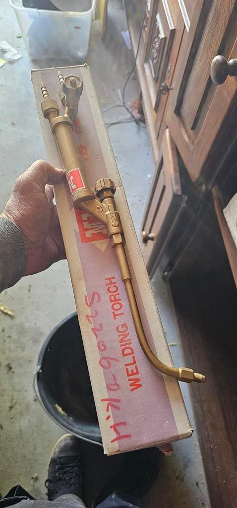 Gasbrander / Lasbrander (oxy-acetyleen) – nieuw in doos, Doe-het-zelf en Verbouw, Gereedschap | Lasapparaten, Ophalen of Verzenden