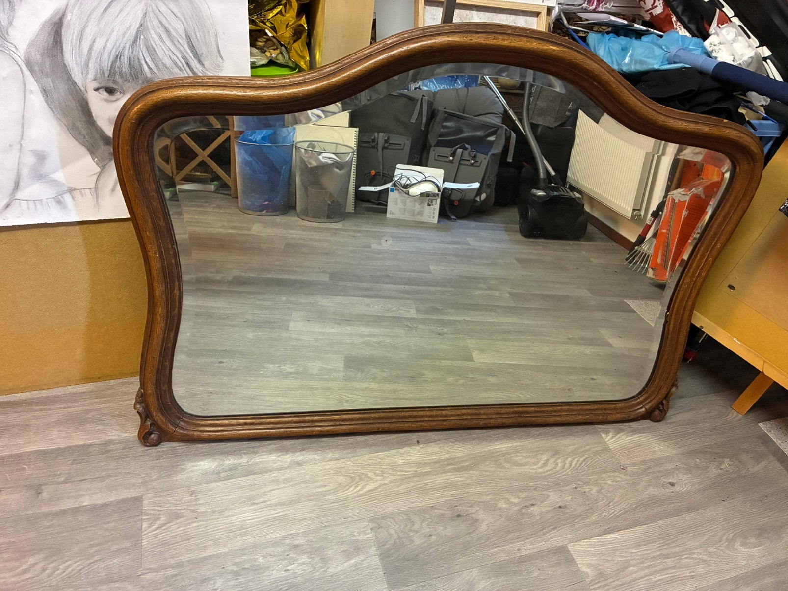 Oude houten spiegel, Ophalen, Overige vormen
