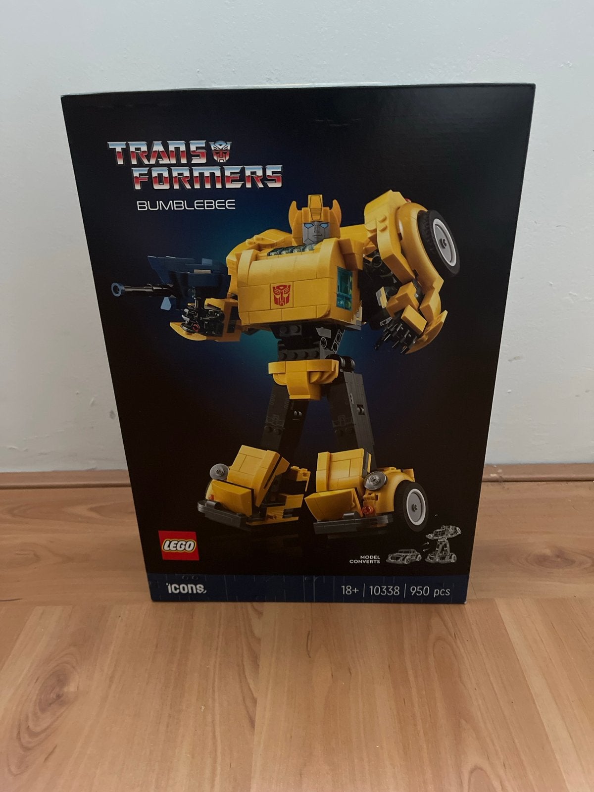 LEGO Icons Transformers Bumblebee 10338 Nieuw in doos, Ophalen, Nieuw, Overige merken