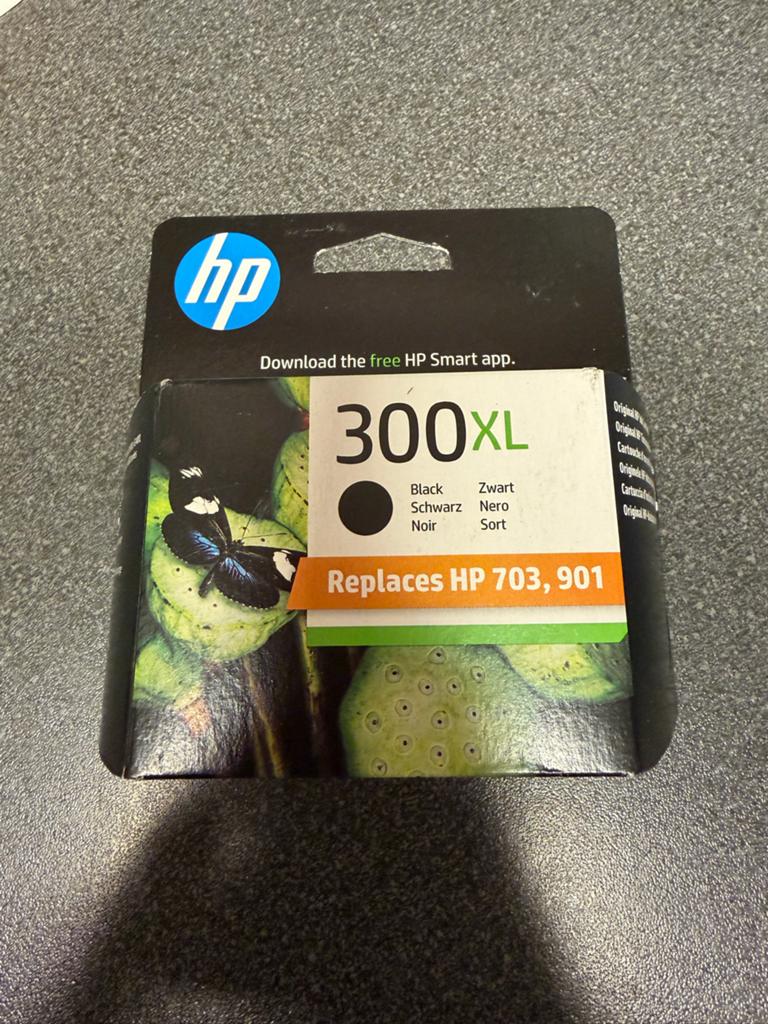 HP 300XL Zwarte Inktcartridge - Origineel, Computers en Software, Printerbenodigdheden, Ophalen of Verzenden, Nieuw, Cartridge