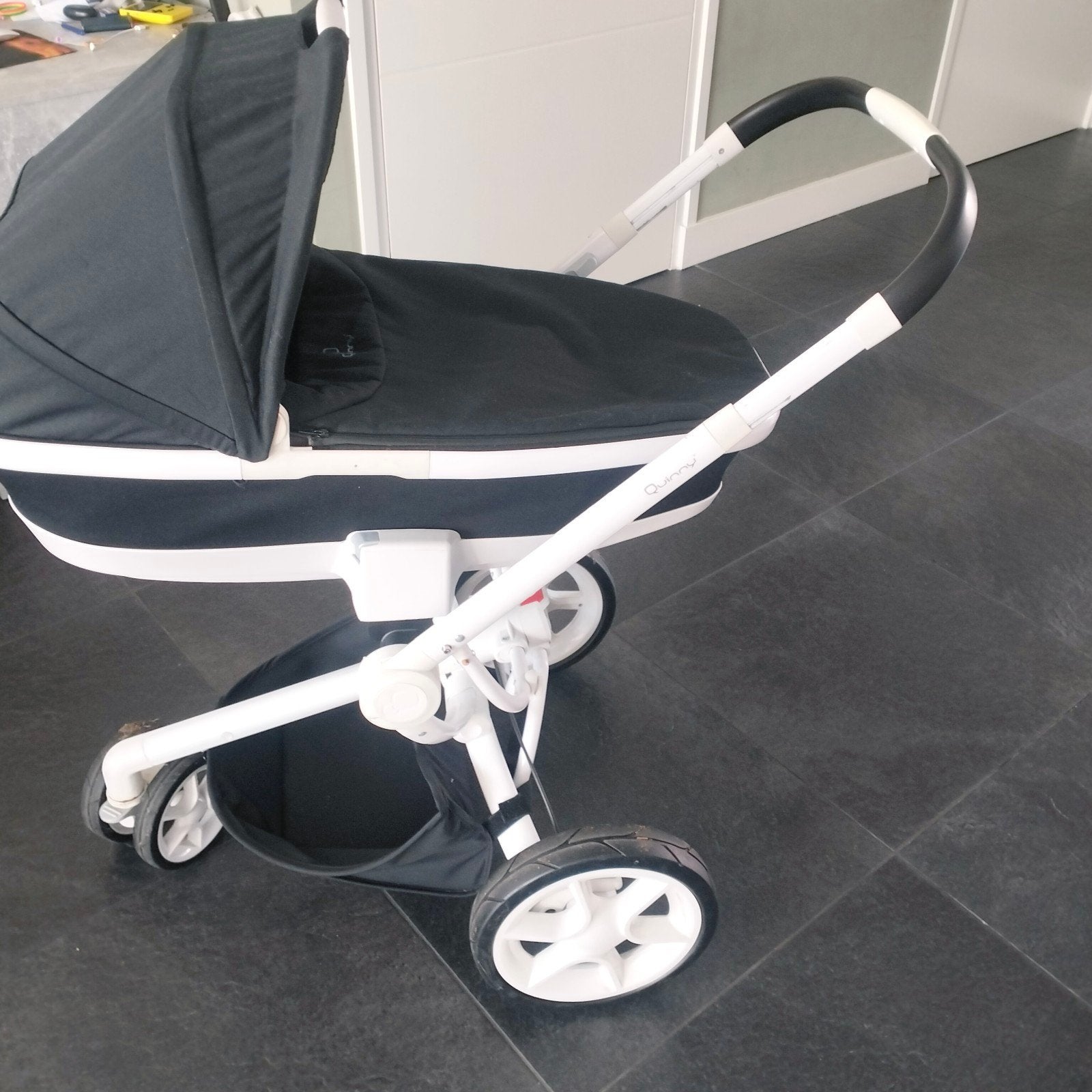 Quinny Hubb Combiwagen met Maxi-Cosi en reiswieg, Ophalen, Quinny, Zo goed als nieuw, Combiwagen