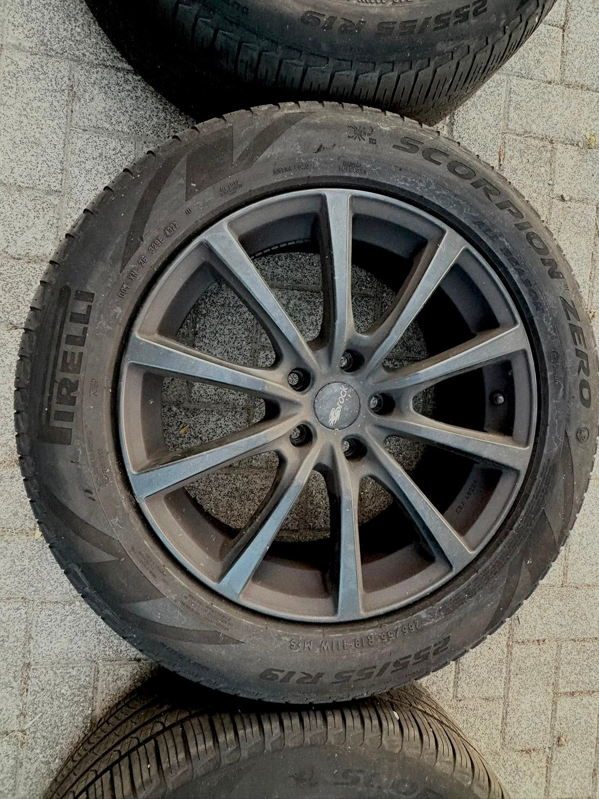 19 inch brock velgen + banden, Gebruikt, 255 mm, All Season, Band(en)