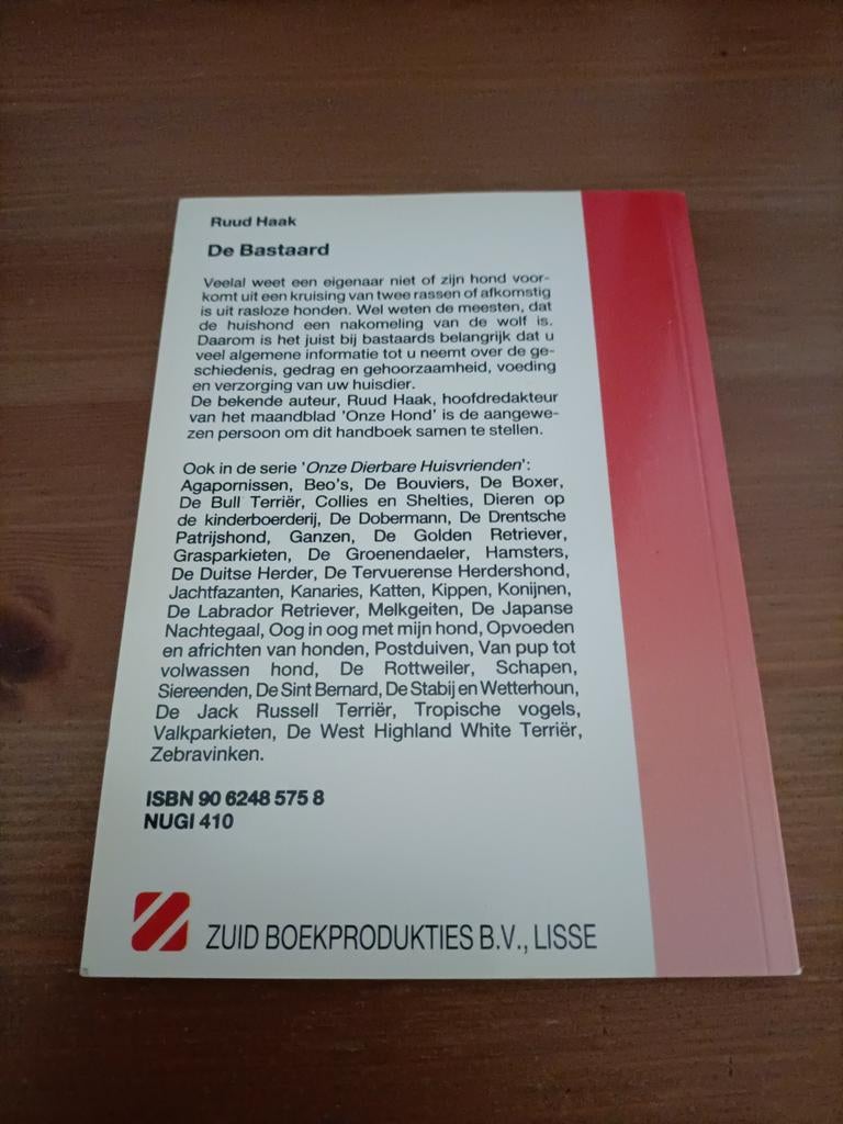 De Bastaard - Ruud Haak (Hondenboek), Ophalen of Verzenden, Gelezen, Honden, Ruud Haak