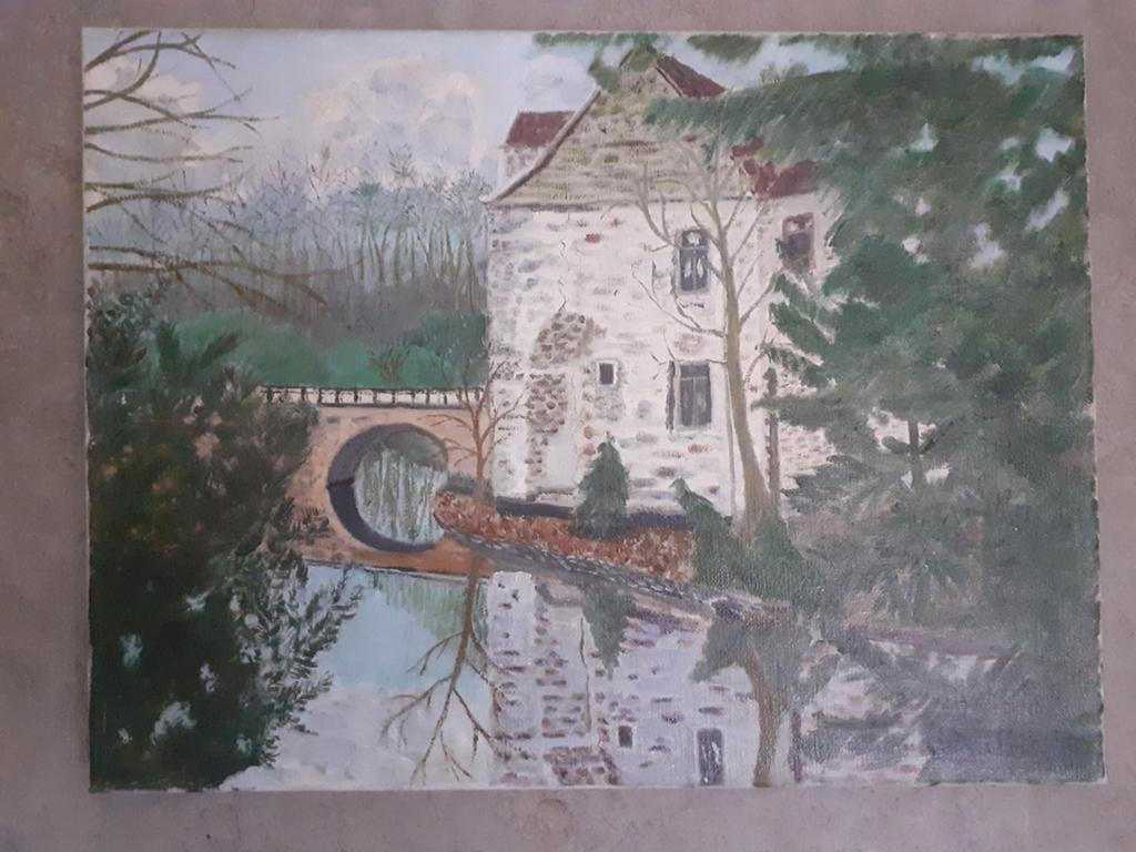 Leuk schilderij, Ophalen
