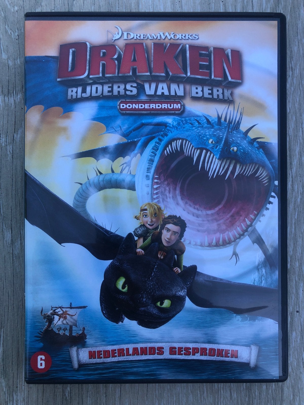 Draken: Rijders van Berk - Donderdrum (DVD), Animatie, Nederlands, Tv-serie, Vanaf 6 jaar