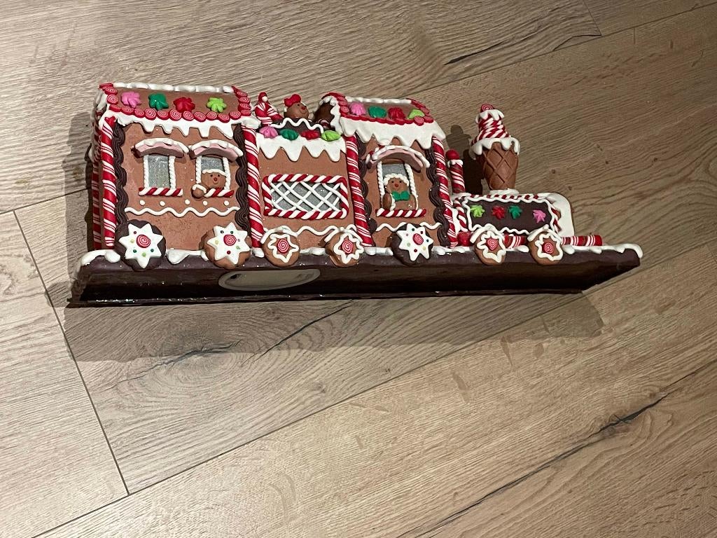 Viv! Christmas Gingerbread trein incl. led licht, Ophalen of Verzenden, Zo goed als nieuw