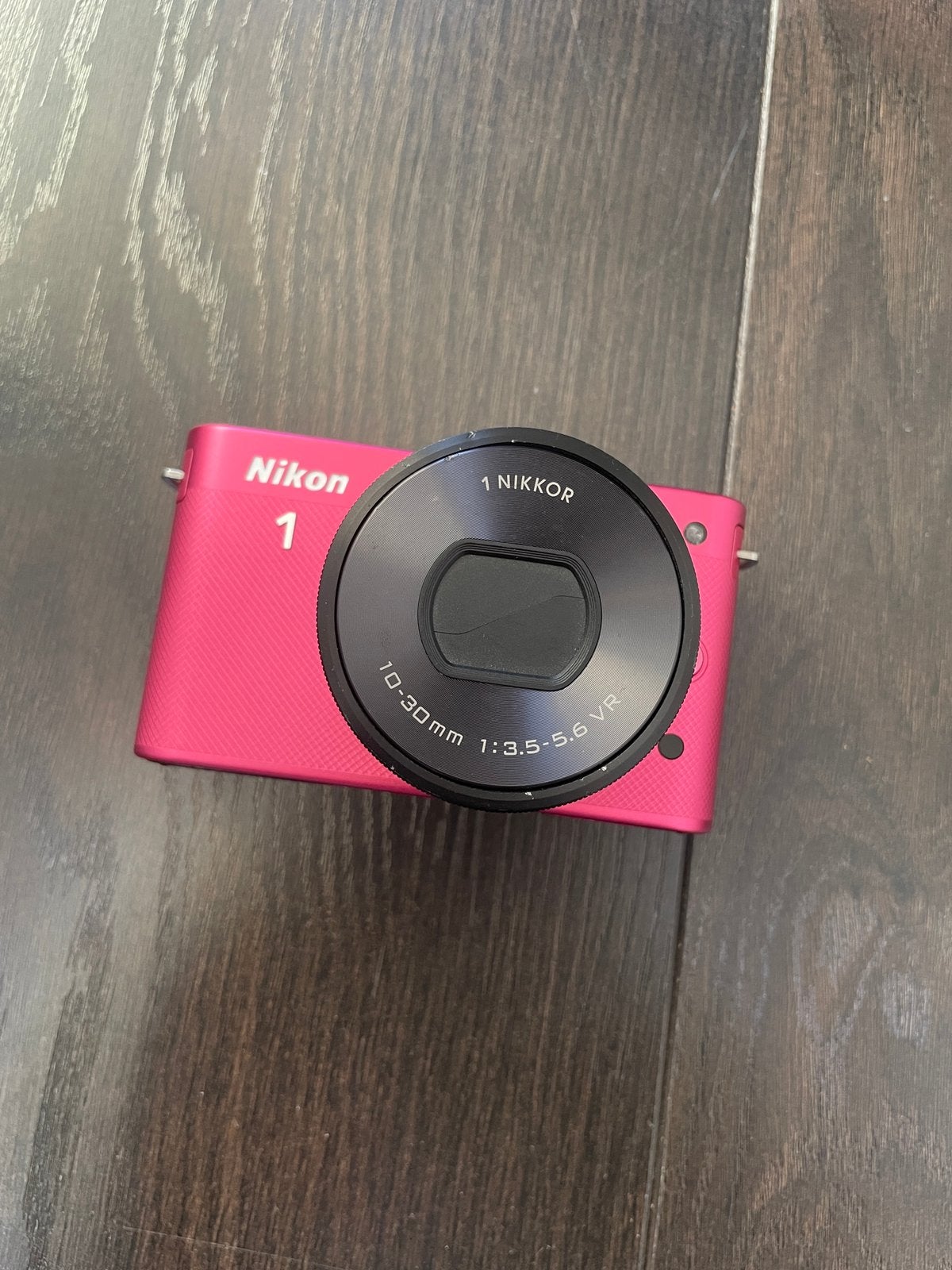 Nikon 1 J2 Systeemcamera (roze), Ophalen, Zo goed als nieuw, Nikon, Geen optische zoom