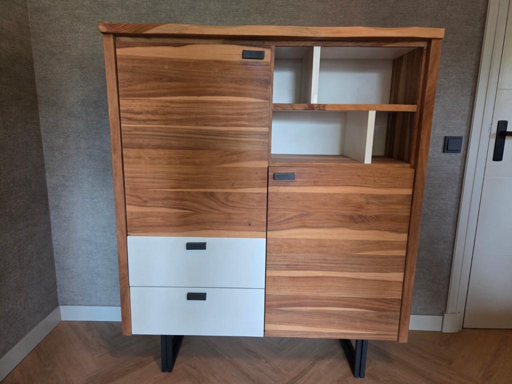 Mooie houten tv-dressoir en buffet kast van Xooon, 100 tot 150 cm, Zo goed als nieuw, 150 tot 200 cm, 25 tot 50 cm