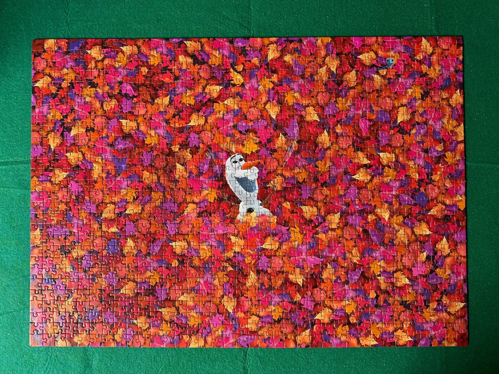 Clementoni Disney Frozen Impossible Puzzel 1000 stukjes, Ophalen of Verzenden, 500 t/m 1500 stukjes, Zo goed als nieuw, Legpuzzel