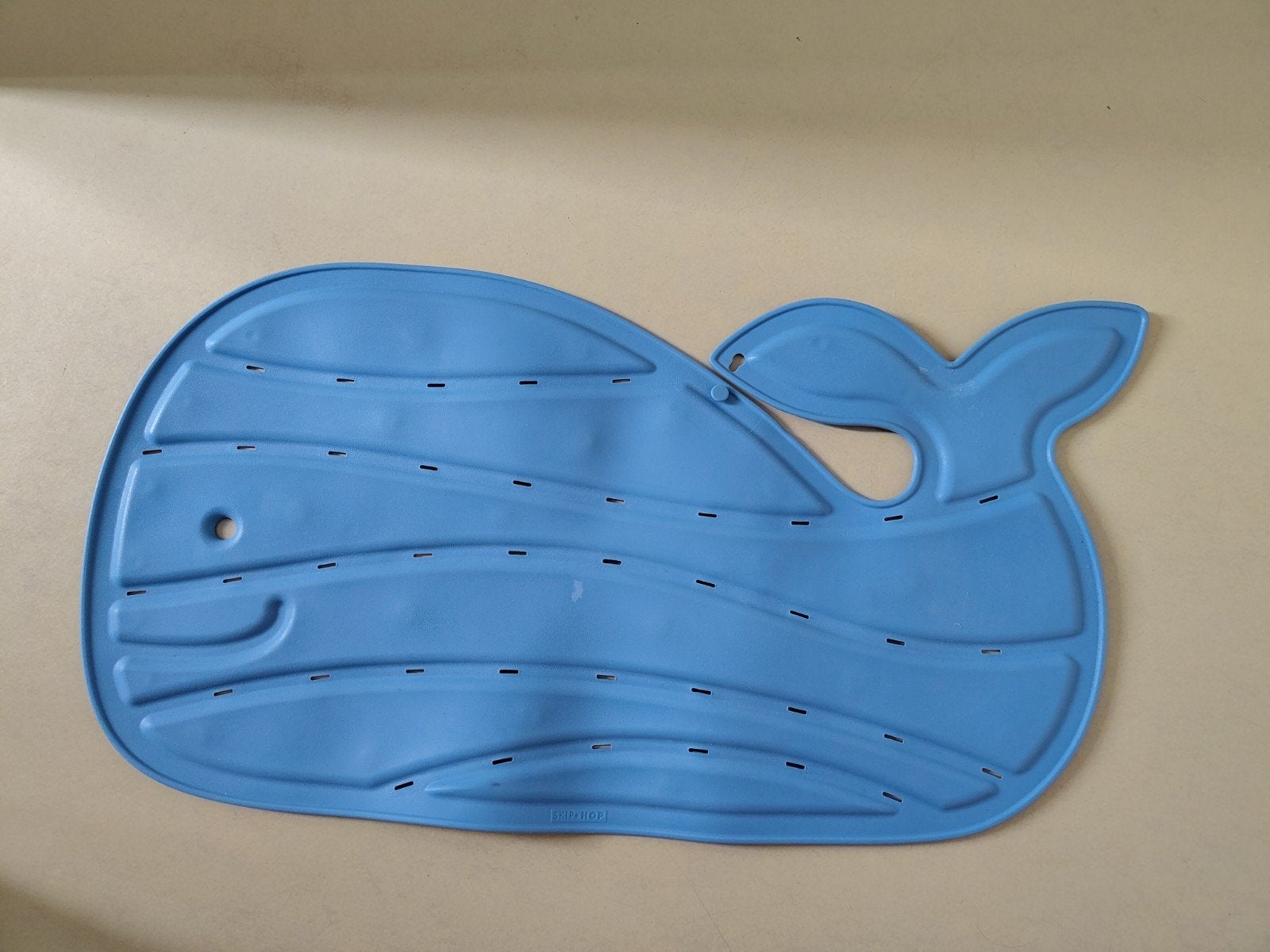 Antislip badmat walvis blauw, Ophalen of Verzenden, Gebruikt