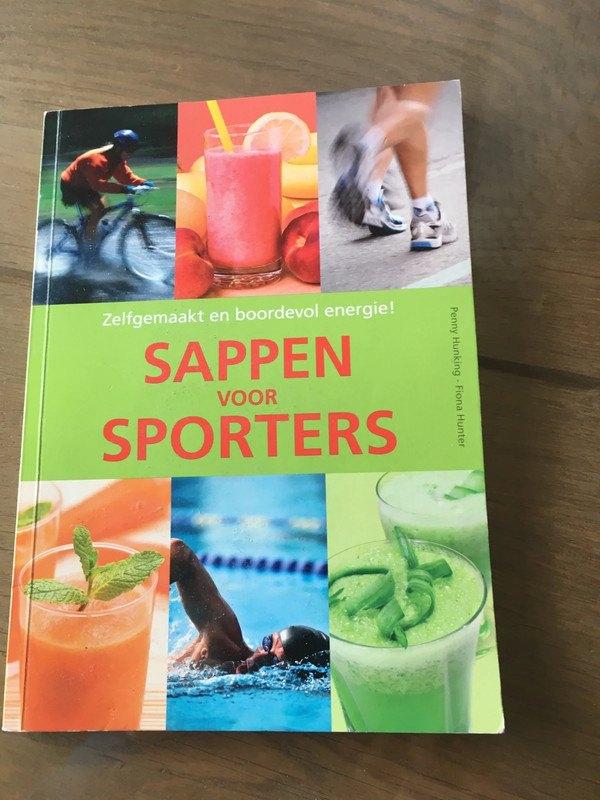 boek, sappen voor sporters, Ophalen of Verzenden, Nieuw, Gezondheid en Conditie