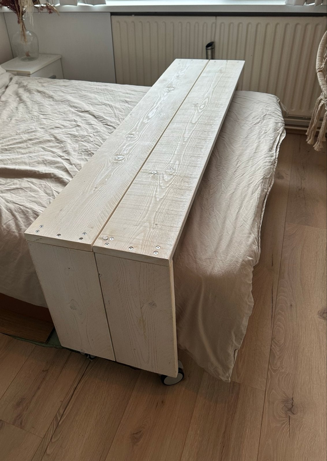 Bedtafel op wielen - Handig en verrijdbaar, Ophalen, Zo goed als nieuw, 75 cm of meer, 60 cm of meer