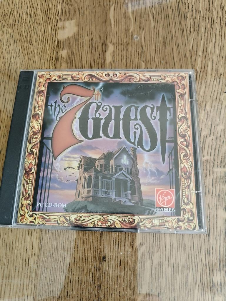 The 7th Guest PC CD-ROM - Klassiek puzzelavontuur, Spelcomputers en Games, Games | Pc, Gebruikt, Puzzel en Educatief, 1 speler