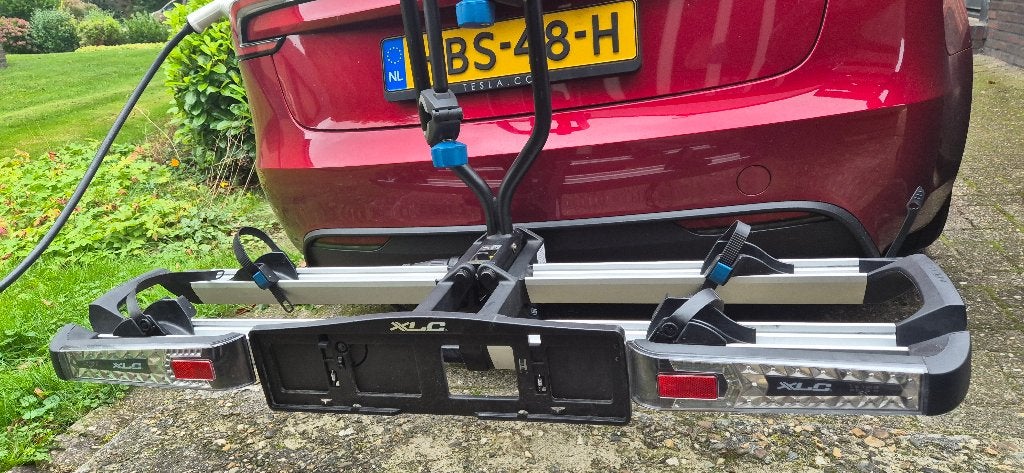 Nette XLC Azura easy led fietsendrager, Auto diversen, Ophalen, Gebruikt, Brede banden, 2 fietsen