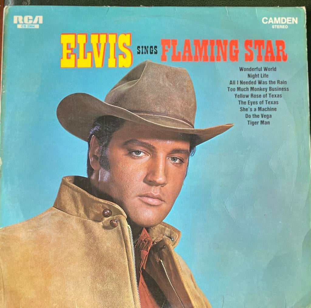 Elvis Sings Flaming Star - Originele LP, Ophalen of Verzenden, Zo goed als nieuw