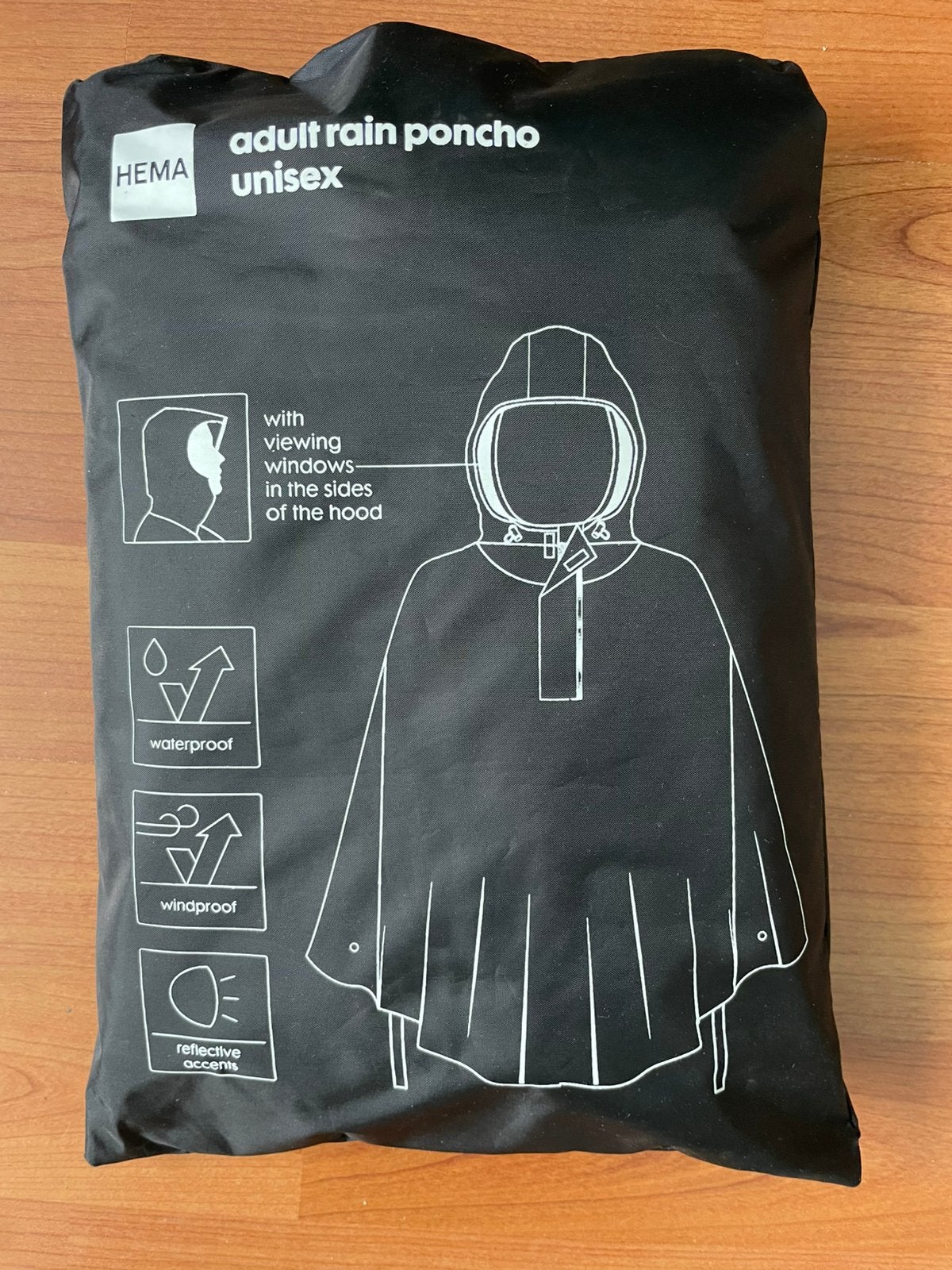 Regenpak regenkleding universeel zwart, Ophalen of Verzenden, Nieuw
