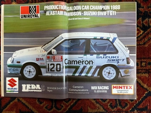 diverse posters van kleine toerwagens uit het blad Autosport, Ophalen of Verzenden, Zo goed als nieuw, Auto's
