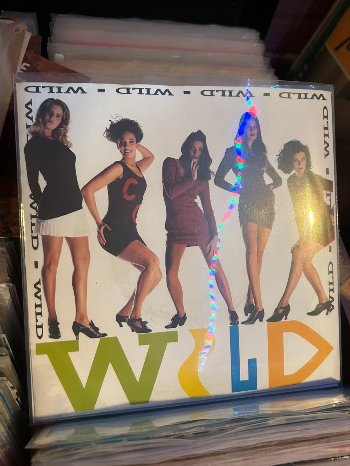 Wild - ik ben gemaakt om van je te houden piraat Vinyl cover, Gebruikt, 1990 - 1999, 7 inch, Single