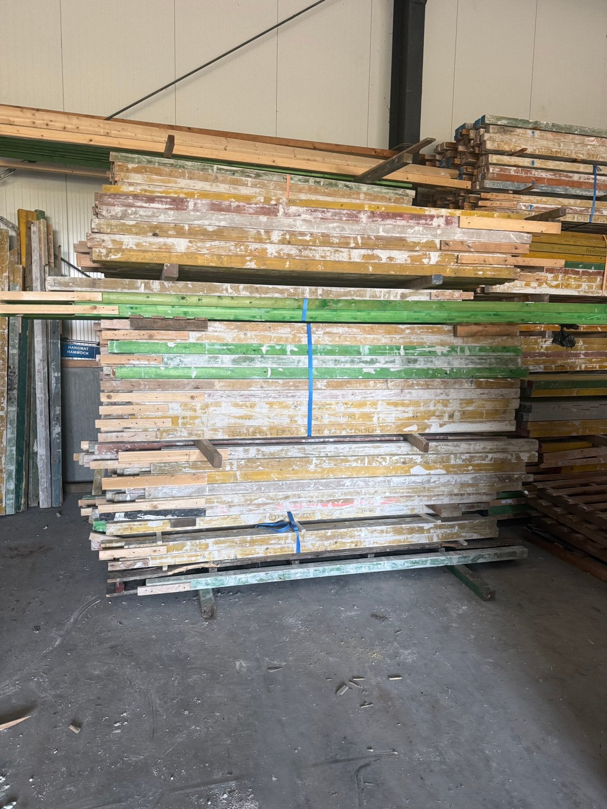 Houten Stelprofielen diverse maten vanaf 2.70 tm 3,5 mtr, Ophalen, Gebruikt, 100 cm of meer, 60 cm of meer