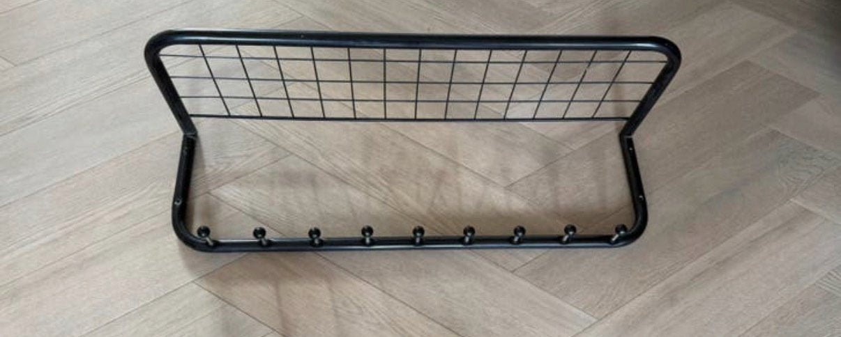 Vintage IKEA Kapstok Viktor Niels Gammelgaard Wandkapstok, Wandkapstok, Ophalen of Verzenden, Zo goed als nieuw, Minder dan 100 cm