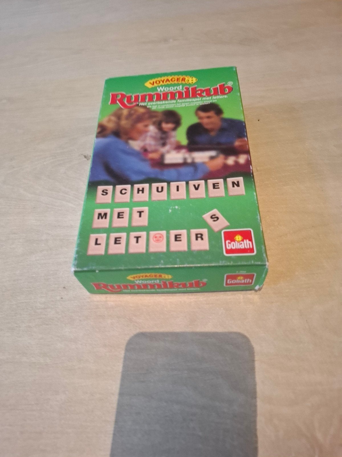 Woord Rummikub - Het vermakelijke familiespel met letters, Gebruikt, Ophalen of Verzenden, Drie of vier spelers, Postbus 200, 2980 AE Ridderkerk, Nederland