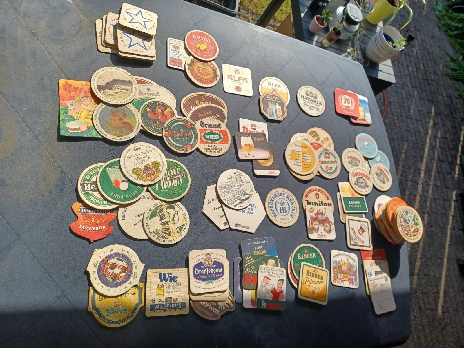 Diverse merken bierviltjes, Ophalen, Gebruikt, Viltje(s), Overige merken