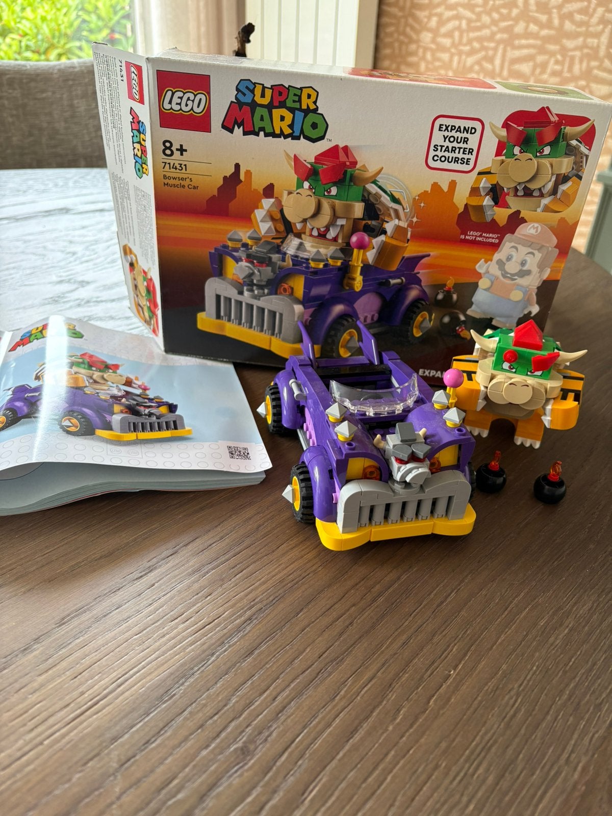 Mario lego bowser’s muscle car 71431, Ophalen, Zo goed als nieuw